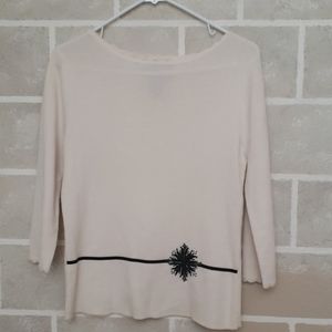Cream Winter Sweater